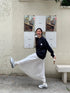 Ladies Embroider Ruffle Border Skirts